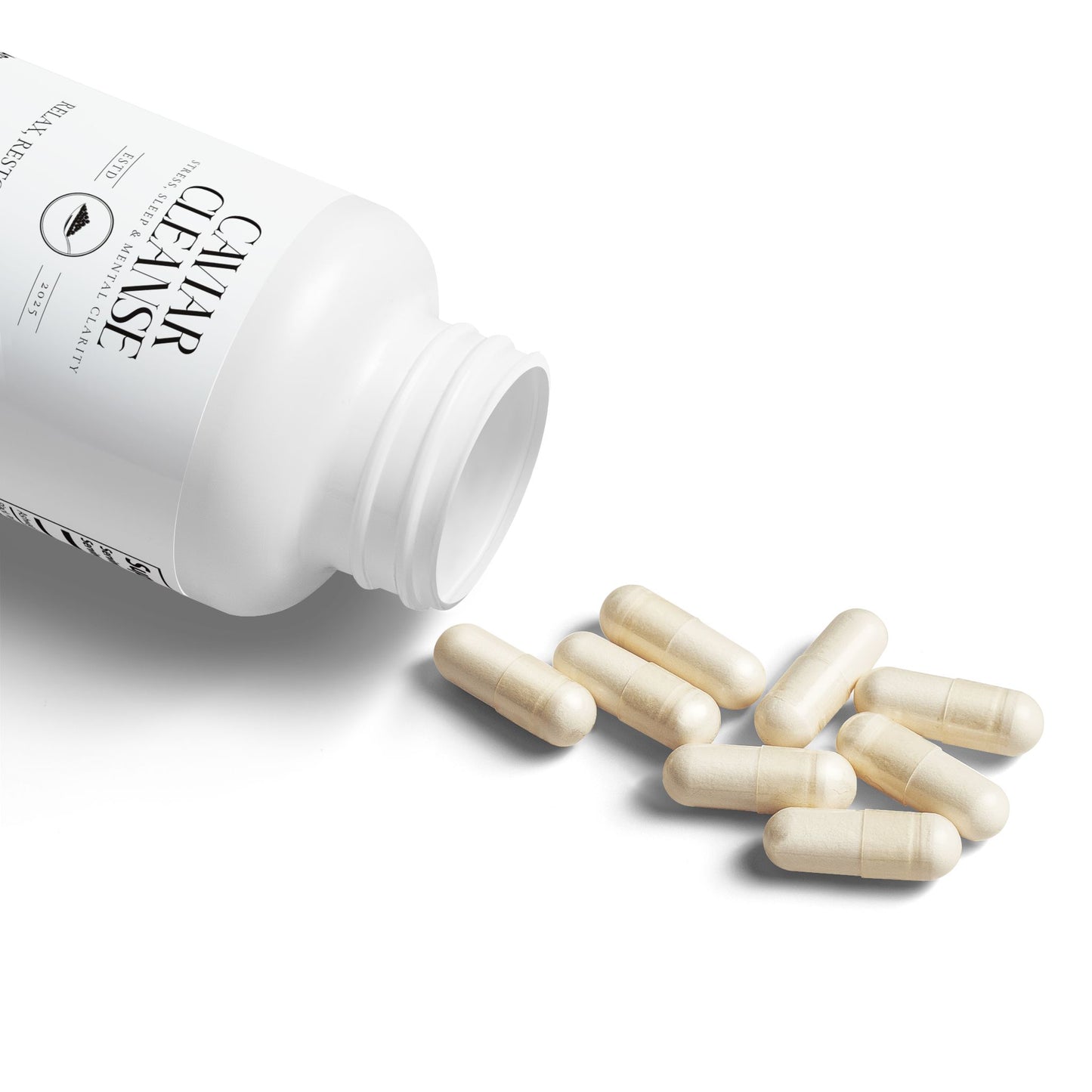 Caviar Cleanse Ashwagandha and Black Pepper Supplement (60 capsules)