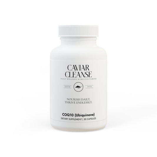 Caviar Cleanse CoQ10 (Ubiquinone) Supplement (30 Capsules)