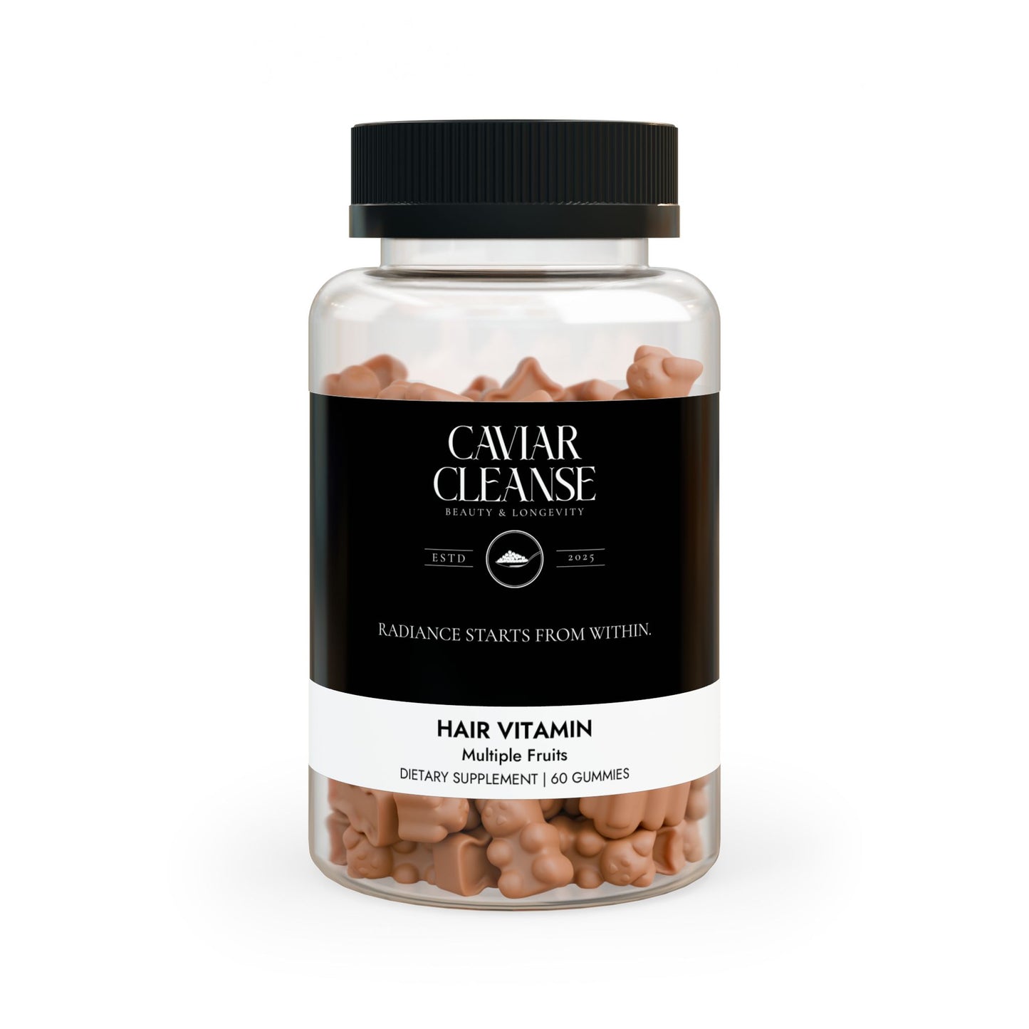 Caviar Cleanse Hair Vitamin Gummies (60 Gummies)