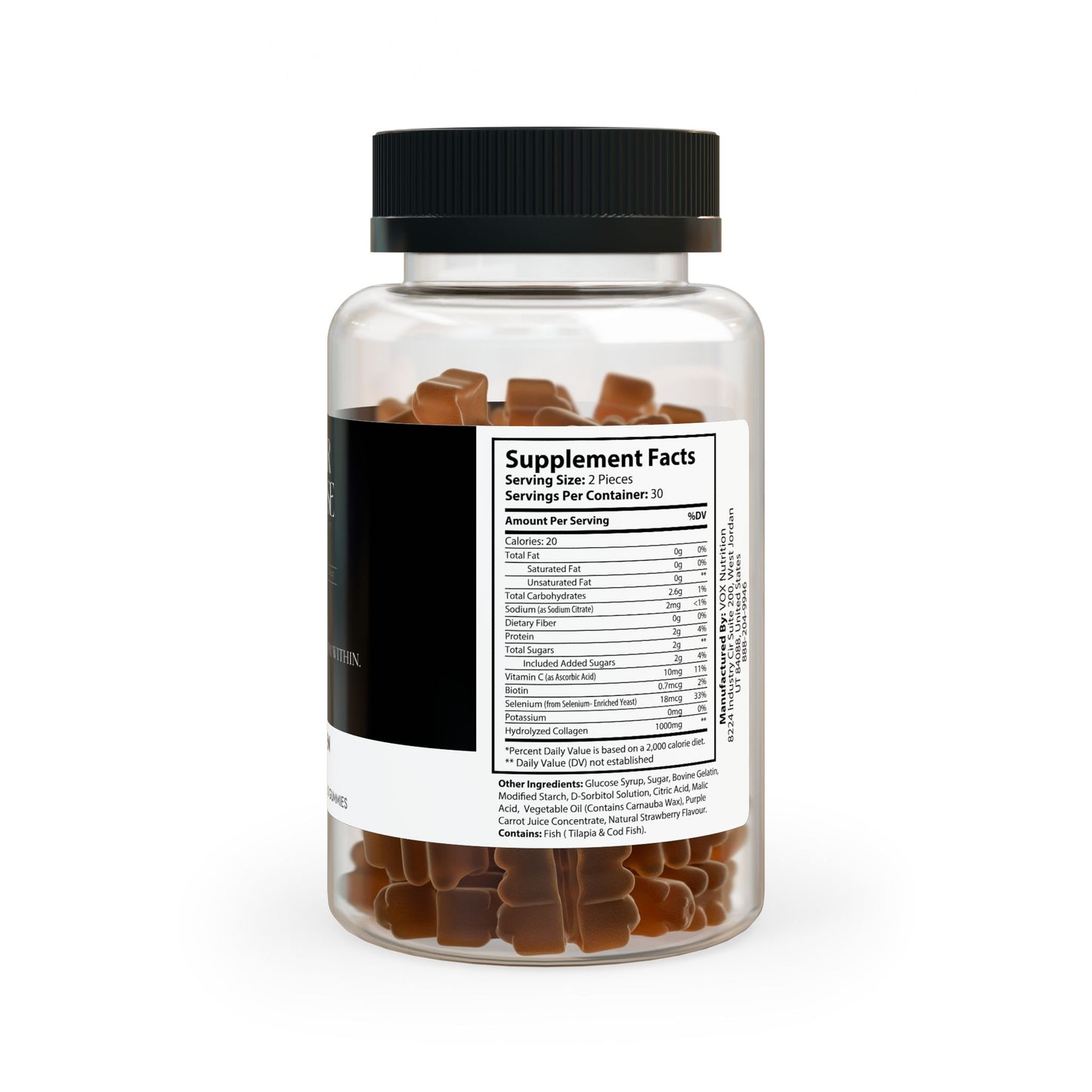 Caviar Cleanse Collagen Gummies (60 Gummies)