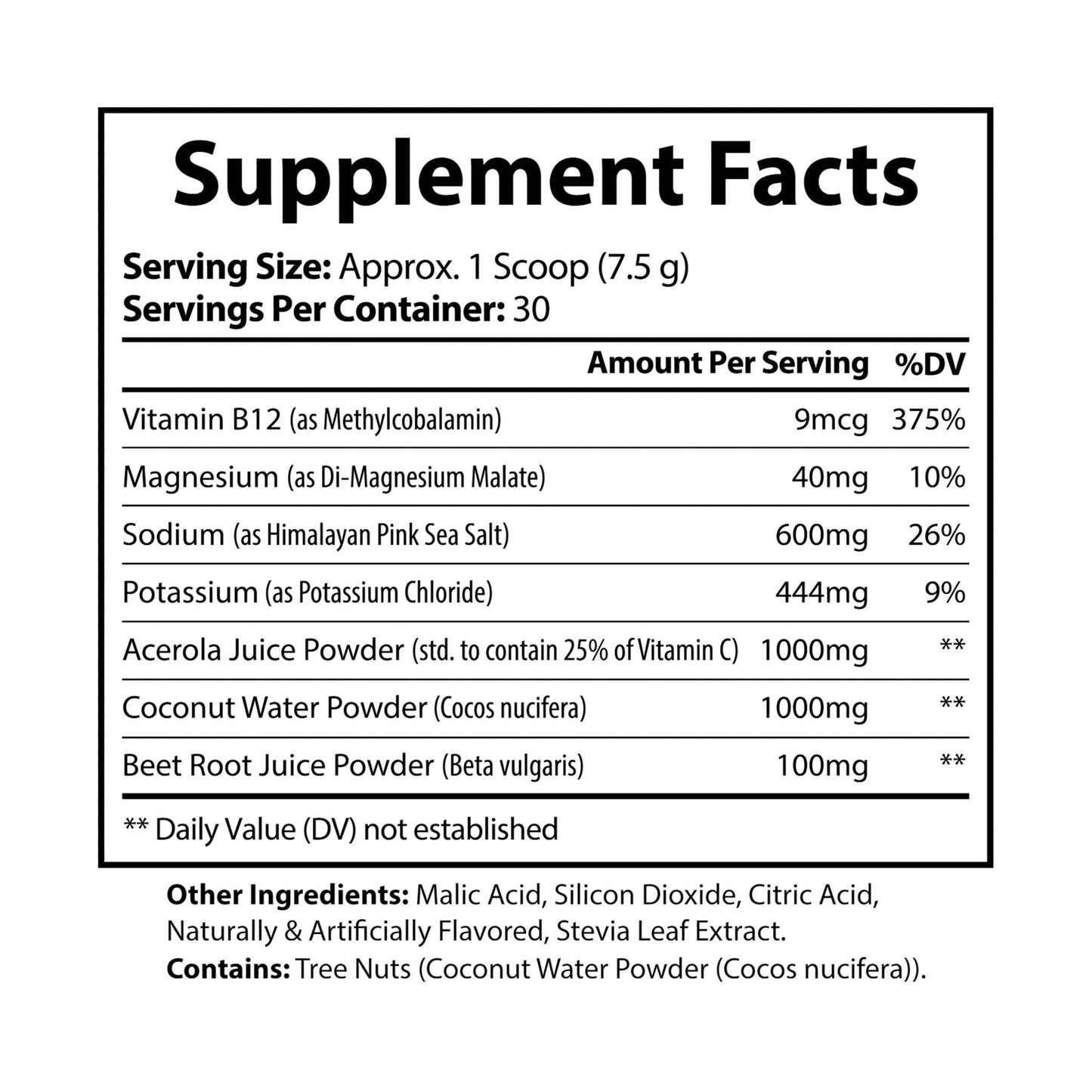 Caviar Cleanse ION + Select Electrolyte Supplement (225g, 7.9oz)
