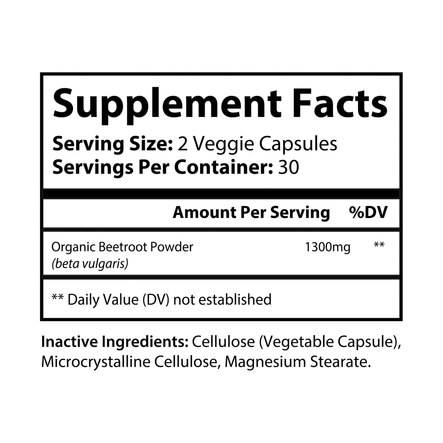 Caviar Cleanse Beetroot Supplement (60 Capsules)