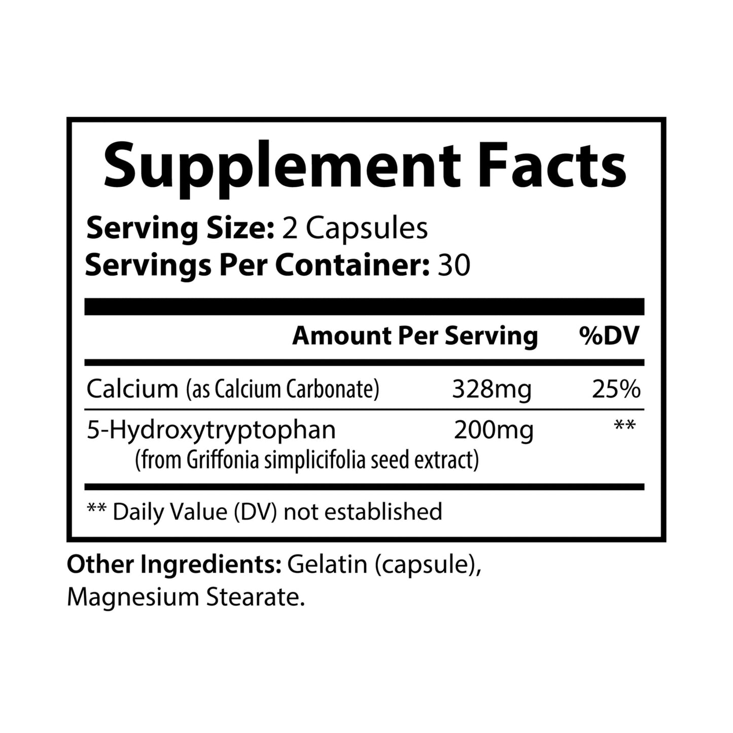 Caviar Cleanse 5-HTP Supplement (60 Capsules)