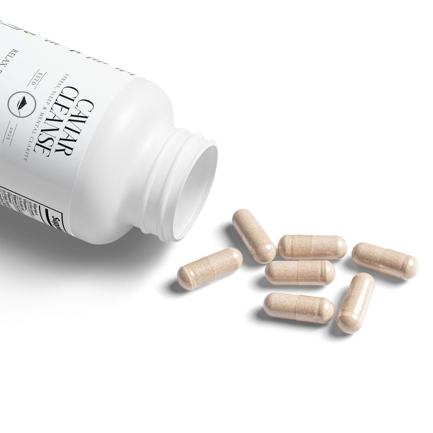 Caviar Cleanse Brain Support Complex Supplement (60 Capsules)