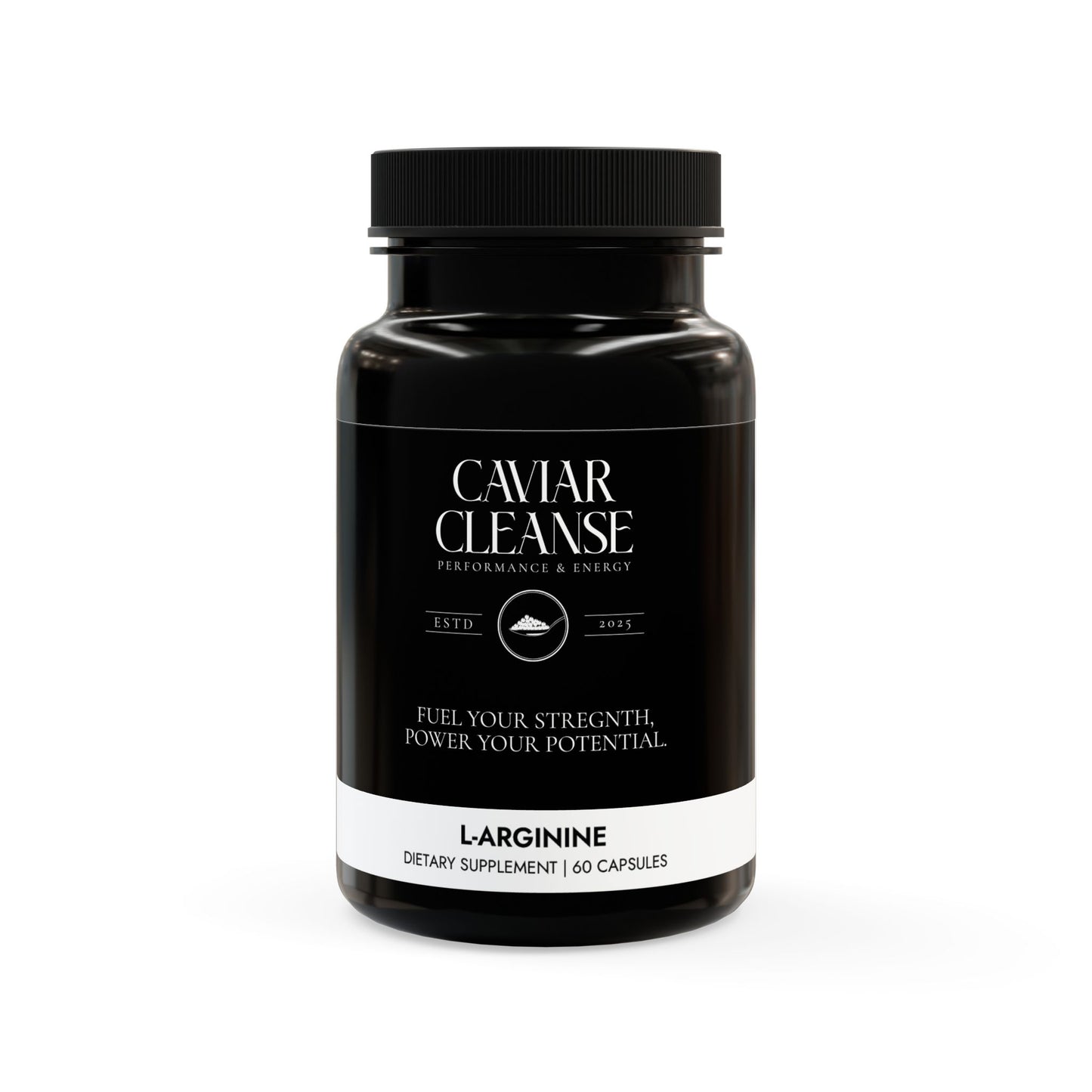 Caviar Cleanse L-Arginine Supplement (60 Capsules)