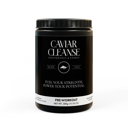 Caviar Cleanse Pre-Workout Supplement, Watermelon (300g, 10.58oz)