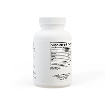 Caviar Cleanse Omega 3 Fish Oil Supplement (60 Softgels)