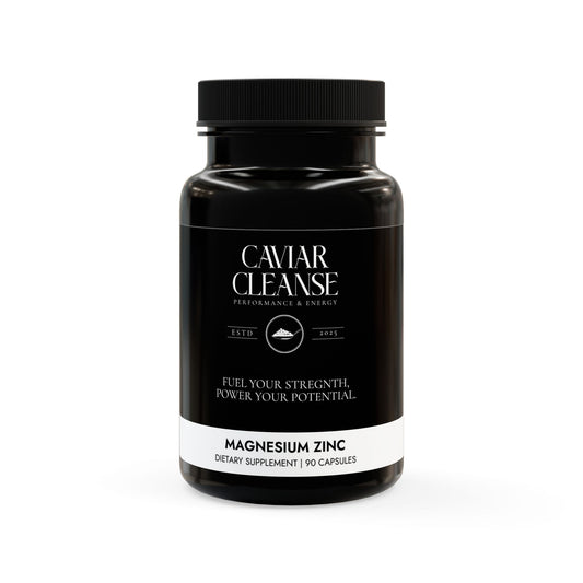 Caviar Cleanse Magnesium Zinc Supplement (90 Capsules)