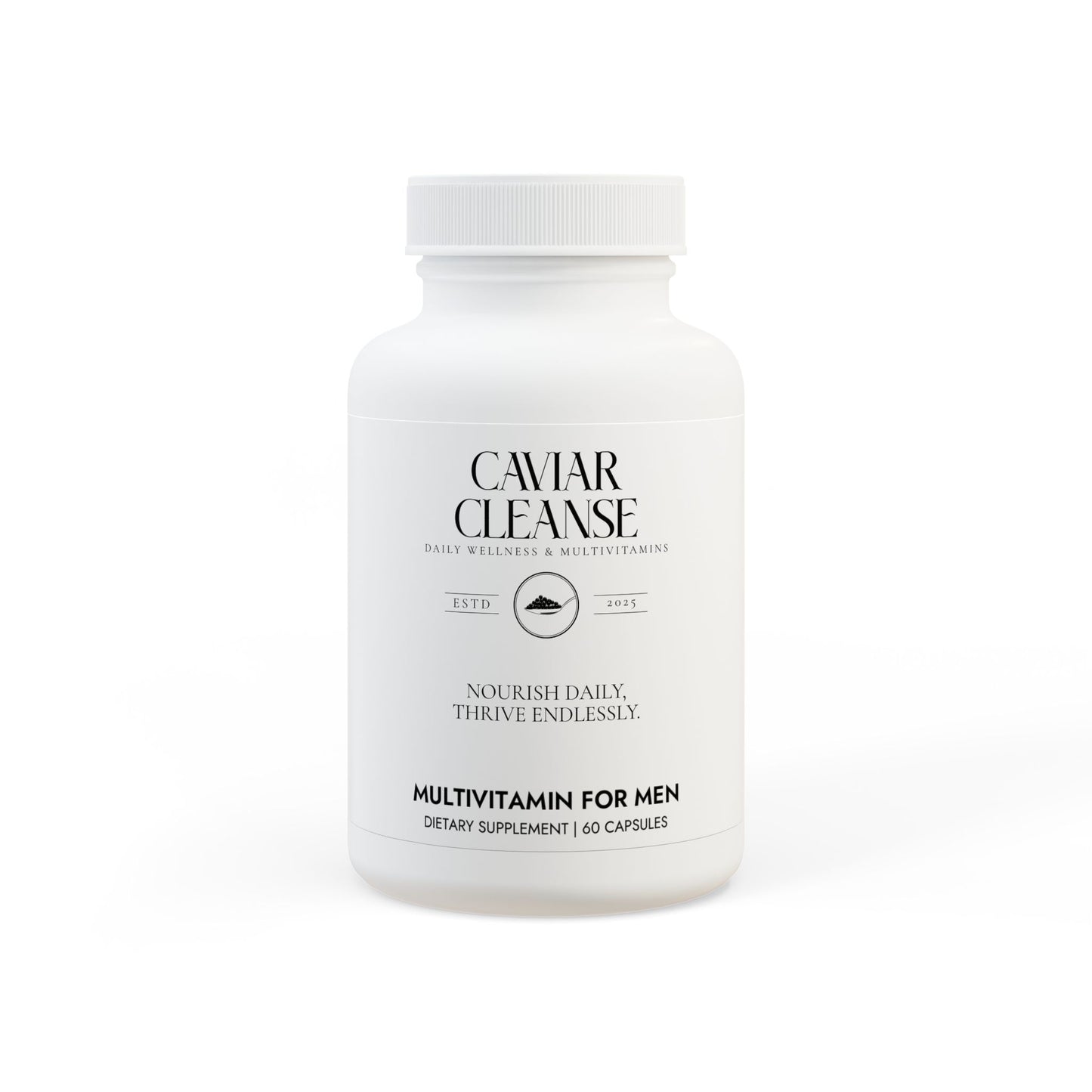 Caviar Cleanse Multivitamin for Men Supplement (60 Capsules)