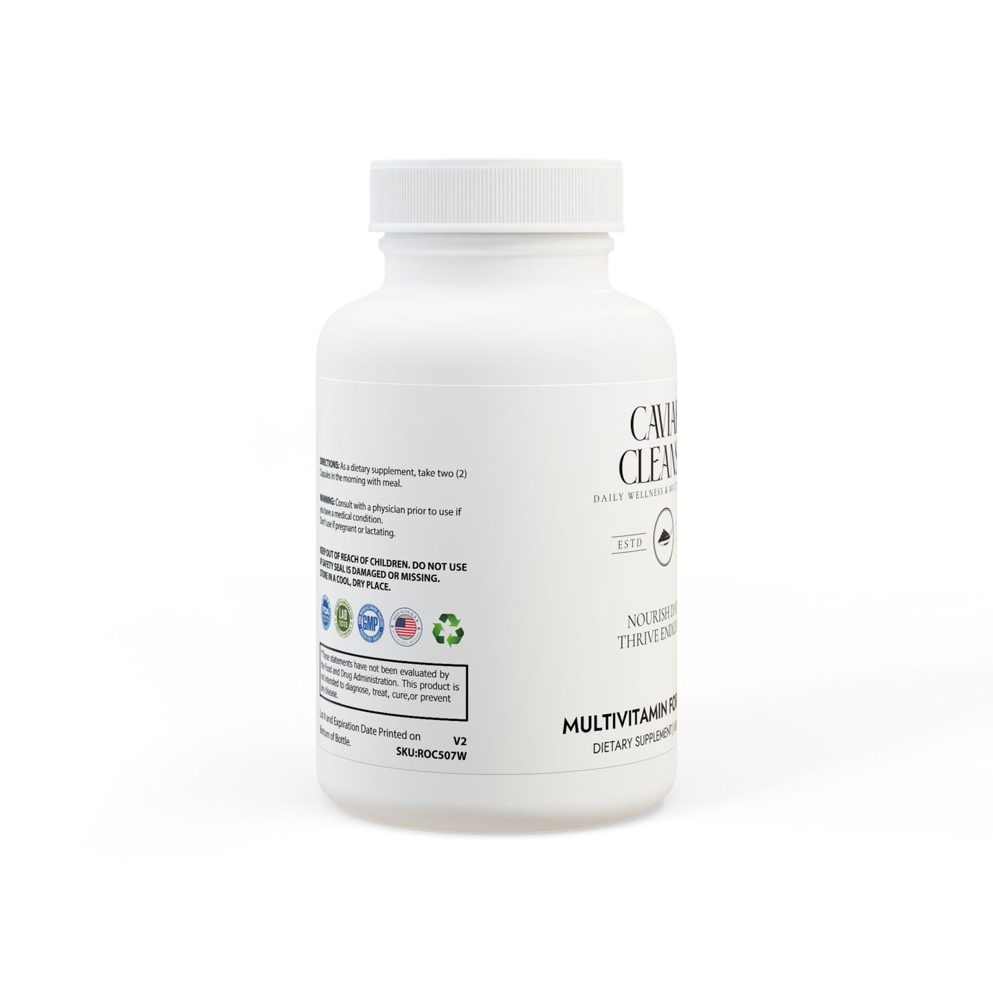 Caviar Cleanse Multivitamin for Women Supplement (60 Capsules)