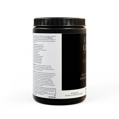 Caviar Cleanse Pre-Workout Supplement, Watermelon (300g, 10.58oz)