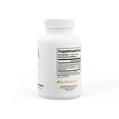 Caviar Cleanse Turmeric with BioPerine® (Black Pepper Fruit Extract) Supplement (60 Capsules)