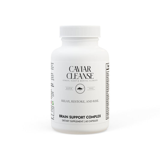 Caviar Cleanse Brain Support Complex Supplement (60 Capsules)