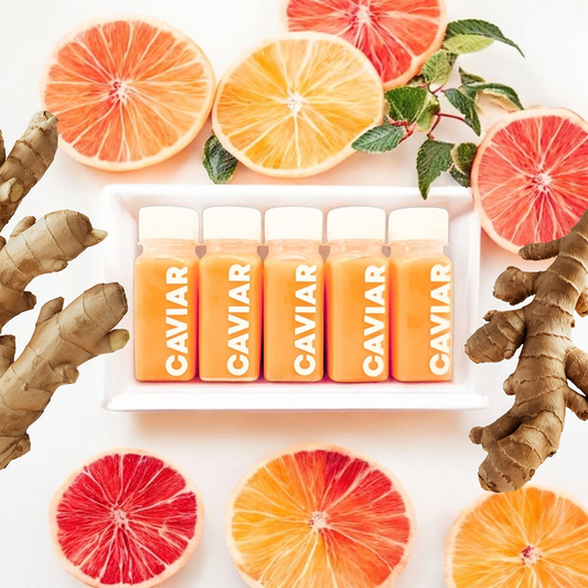 Kid Friendly Cold Pressed Juice (Ginger Shots)